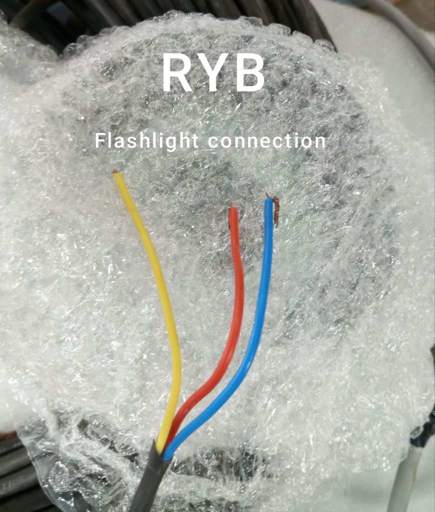 This RYB just to show you the connections of PIN top for flashlight